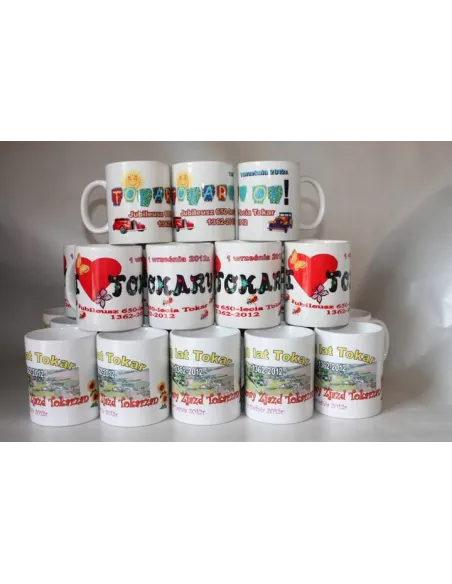 Kubek z nadrukiem reklamowym 72 sztuk