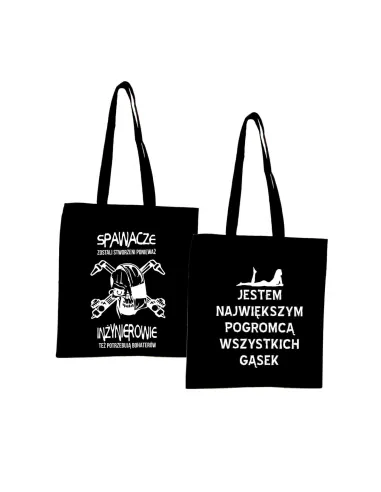 Torba z nadrukiem napis PREZENT dla SPAWACZA