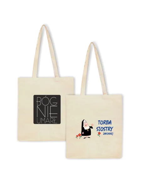 Torba z nadrukiem PREZENT dla SIOSTRY ZAKONNEJ