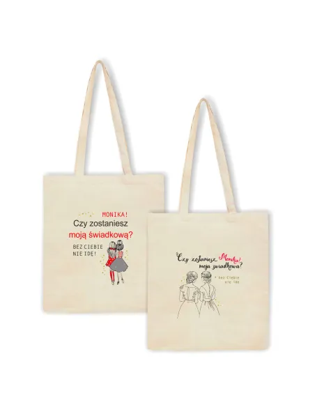 Eko Torba Prośba o świadkowanie z imieniem PREZENT dla ŚWIADKOWEJ