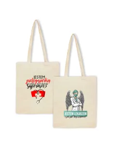 Eko Torba z nadrukiem PREZENT JESTEM PIELĘGNIARKĄ