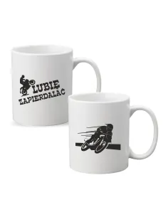 Kubek z nadrukiem PREZENT LUBIĘ ZAPIERDALAĆ