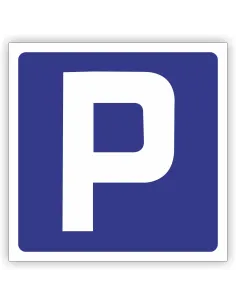 Znak drogowy Tablica informacyjna D18 parking -znak informacyjny 40x40 cm