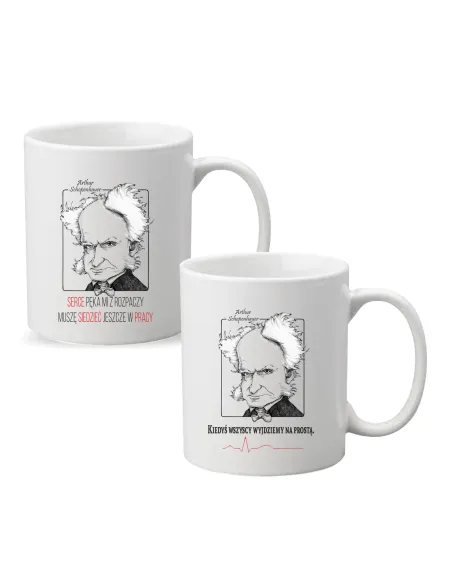 Kubek z nadrukiem PREZENT ARTHUR SCHOPENHAUER