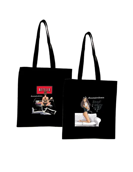 Eko Torba z nadrukiem dla DZIEWCZYNY NETFLIX