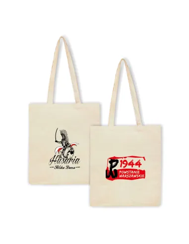 Eko Torba z nadrukiem HISTORIA POLSKA DUMA