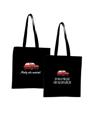 Eko Torba z nadrukiem STARA MIŁOŚĆ NIE RDZEWIEJE