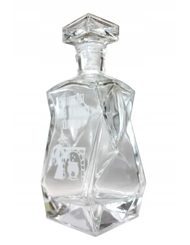 Szklanka z grawerem TRWAŁOŚĆ elegancka logo firmy