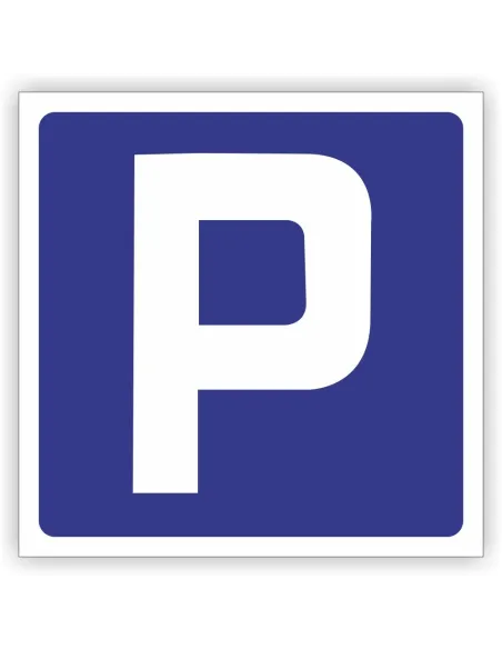 Znak drogowy Tablica informacyjna D18 parking -znak informacyjny 60x60 cm