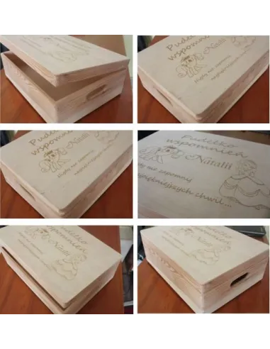 Szklanka z grawerem TRWAŁOŚĆ elegancka logo firmy