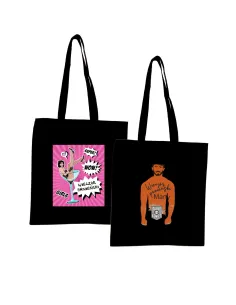 Eko Torba z nadrukiem SUPER WOW WIECZÓR PANIEŃSKI