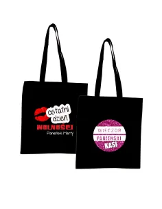 Eko Torba z nadrukiem PREZENT na WIECZÓR PANIEŃSKI