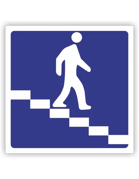 Znak drogowy Tablica informacyjna D35 przejście podziemne dla pieszych -znak informacyjny 60x60 cm