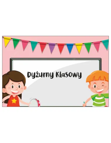 Magnesy na lodówkę - DYŻURNY KLASOWY - drukarnia, hurtownia, producent magnesów na lodówkę - druktur.com