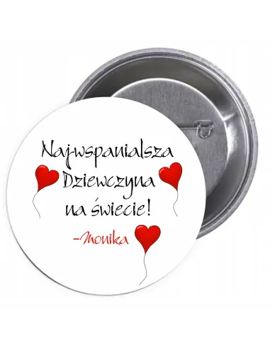 Przypinki buttony DZIEŃ KOBIET  znaczki badziki z grafiką