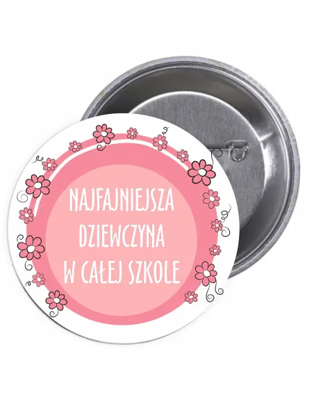 Przypinki buttony DZIEŃ KOBIET  znaczki badziki z grafiką