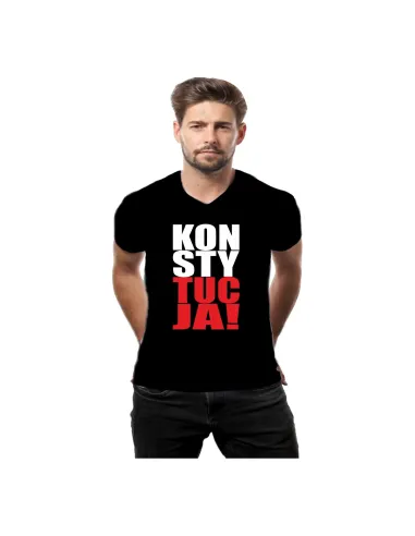 Koszulka z nadrukiem KONSTYTUCJA