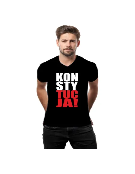 Koszulka z nadrukiem KONSTYTUCJA