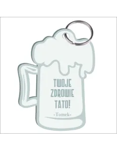 BRELOK ZAWIESZKA grawer z imieniem napisem prezent