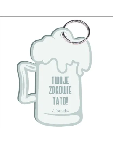 BRELOK ZAWIESZKA grawer z imieniem napisem prezent