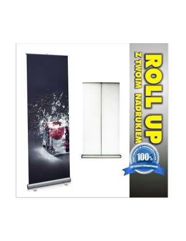 Roll-up 85x200 na banerze 510g + PROJEKT