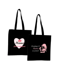 Eko Torba z nadrukiem DZIĘKUJĘ CI MAMO ŻE JESTEŚ