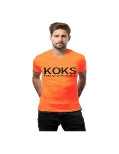 Śmieszna Koszulka z nadrukiem koks hugokoks