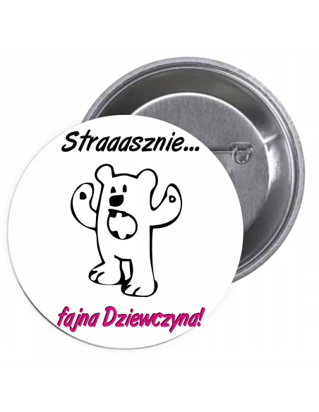 Przypinki buttony DZIEŃ KOBIET  znaczki badziki z grafiką