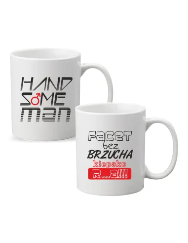 Kubek z nadrukiem PREZENT DZIEŃ CHŁOPAKA