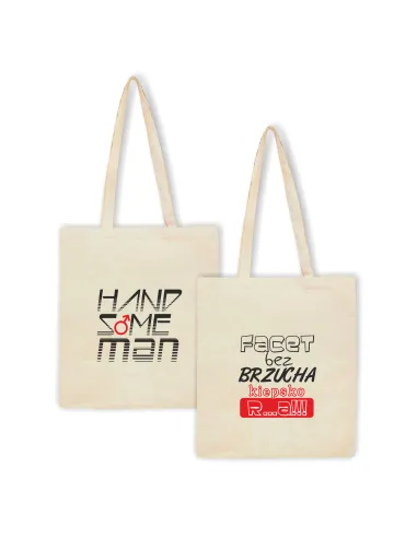 Eko Torba z nadrukiem PREZENT DZIEŃ CHŁOPAKA