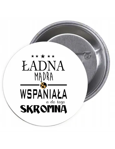 Przypinki buttony DZIEŃ KOBIET  znaczki badziki z grafiką