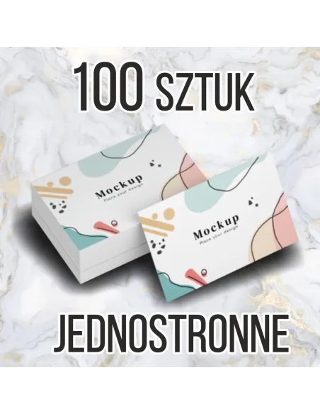 WIZYTÓWKI 100 szt. 48h szybki druk EXPRESS