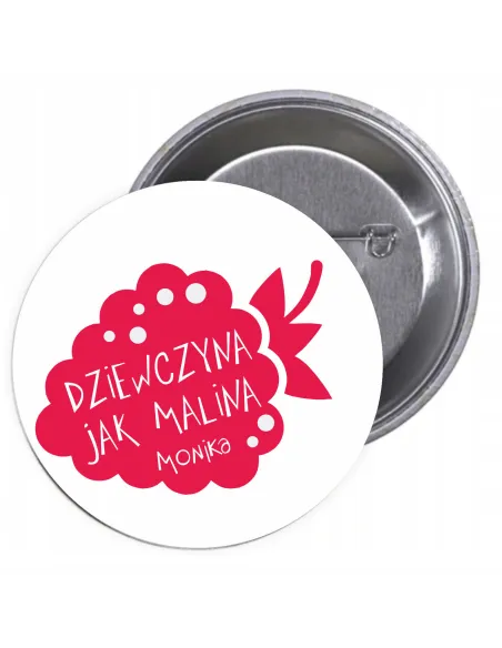 Przypinki buttony DZIEŃ KOBIET  znaczki badziki z grafiką