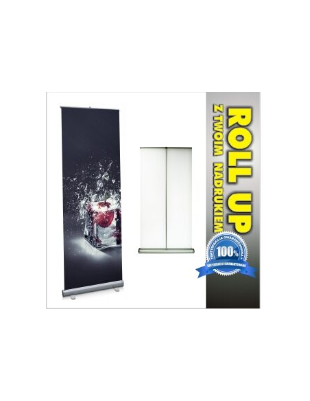 Roll-up 85x200 na banerze 440g + PROJEKT