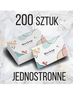 WIZYTÓWKI 200 szt. 48h szybki druk EXPRESS