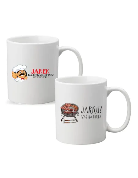 Kubek z imieniem napis PREZENT NAJLEPSZY KUCHARZ