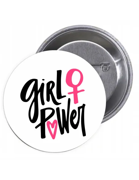 Przypinki buttony DZIEŃ KOBIET  znaczki badziki z grafiką