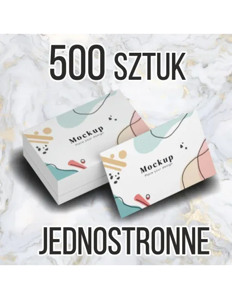 WIZYTÓWKI 500 szt. 48h szybki druk EXPRESS