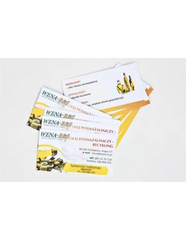 WIZYTÓWKI 500 szt. 48h szybki druk EXPRES 2 strony