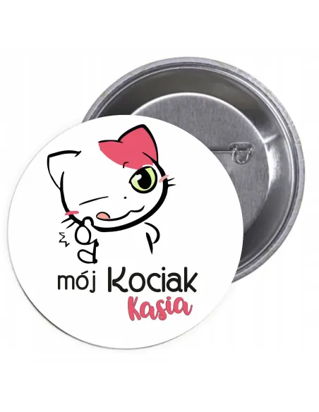 Przypinki buttony DZIEŃ KOBIET  znaczki badziki z grafiką