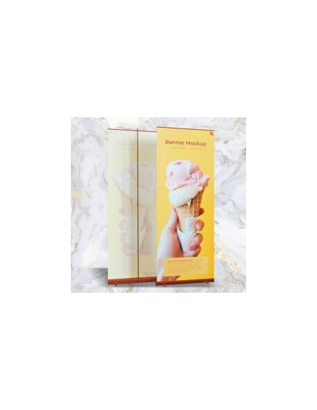 Roll-up 85x200 na banerze 440g + PROJEKT