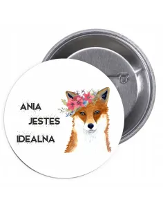 Przypinki buttony DZIEŃ KOBIET  znaczki badziki z grafiką