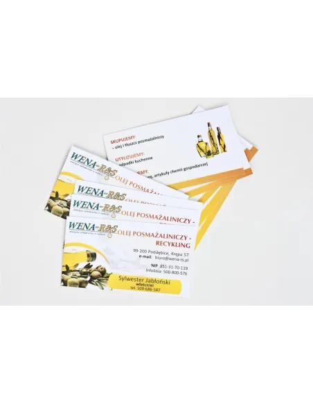 WIZYTÓWKI 400 szt. 48h szybki druk EXPRES 2 strony