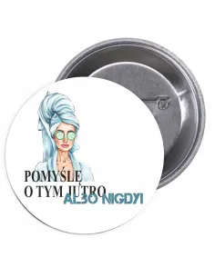 Przypinki buttony DZIEŃ KOBIET  znaczki badziki z grafiką