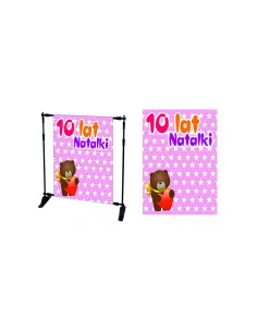 Ścianka fotograficzna Tło fotograficzne Vinylowe na Urodzinki dla dziewcznki