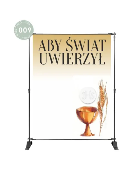 BANER NA BOŻE CIAŁO dekoracja OŁTARZA 200x150cm