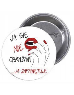 Przypinki buttony DZIEŃ KOBIET  znaczki badziki z grafiką