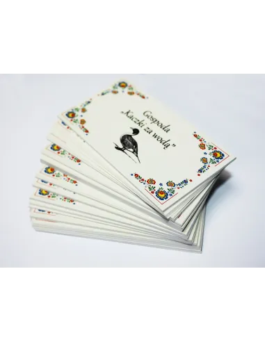 WIZYTÓWKI 400 szt. 48h szybki druk EXPRES 2 strony