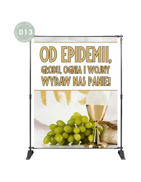 BANER NA BOŻE CIAŁO dekoracja OŁTARZA 200x150cm
