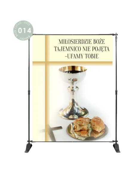 BANER NA BOŻE CIAŁO dekoracja OŁTARZA 200x150cm